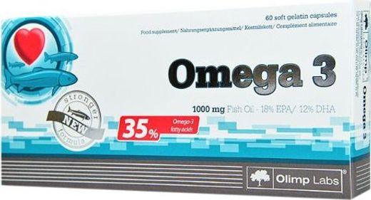 Olimp Labs Omega 3 Supplement, 60 Capsules