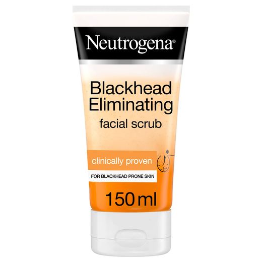 Neutrogena Blackhead Eliminating Facial Scrub for Blackhead Prone Skin, 150ml