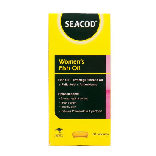 Seacod Womens Fish Oil 60 Capsules