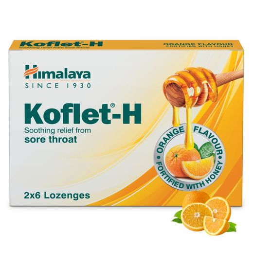 Himalaya Koflet H Lozenges Oranges 2X6 Lozenges