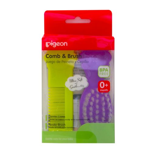 Pigeon Comb & Hair Brush Set