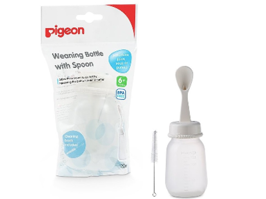 Pigeon Weaning Bottle 120 Ml With Spoon