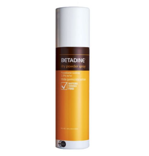 Betadine Dry Powder Spray, 55ml