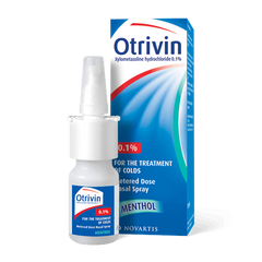 Otrivin Menthol Nasal Spray 10ml