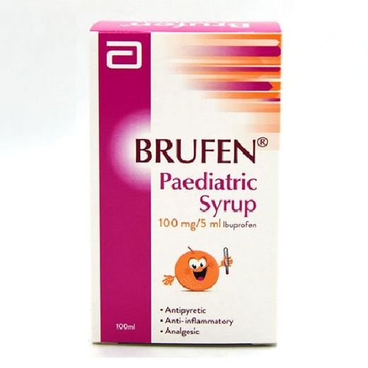 Brufen Paediatric Syrup 100 mg/ 5 ml 100 ml