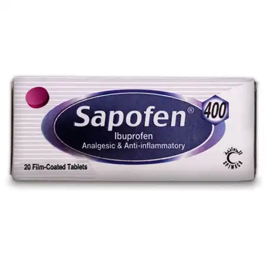 Sapofen 400mg, 20 Tablets