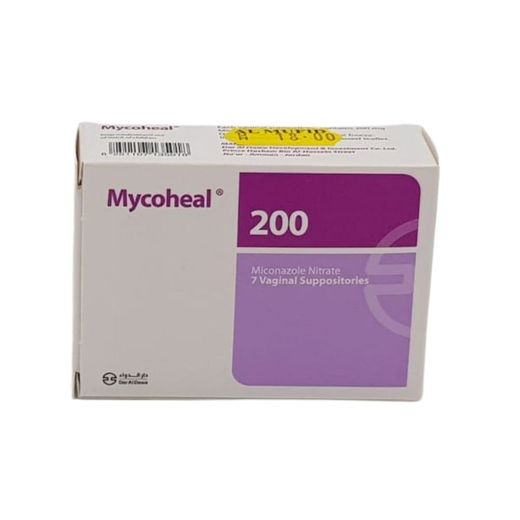 Mycoheal 200mg supp 7s