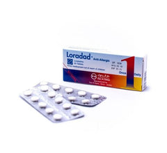 Loradad Loratadine 10Mg Once Daily 20 Tablets