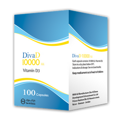 DivaD 10000 Iu Capsules, 100 Capsules