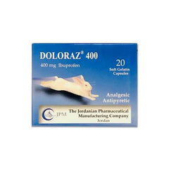 Doloraz 400mg Gel Capsules, 20 Pieces