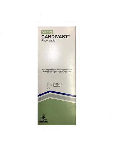 Apm Candivast 50Mg Fluconazole Capsules, 7 Pieces