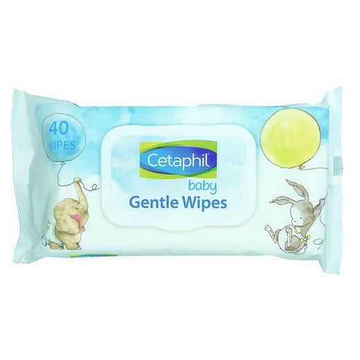 Cetaphil Baby Gentle Wipes, 40 Pieces