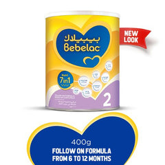 Bebelac Nutri 7in1 Follow on Formula from 6 to 12 Months, 400g