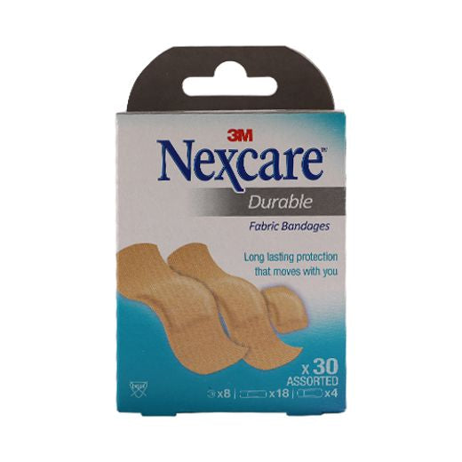 Nexcare Heavy Duty Durable Assorted 30 Bandages