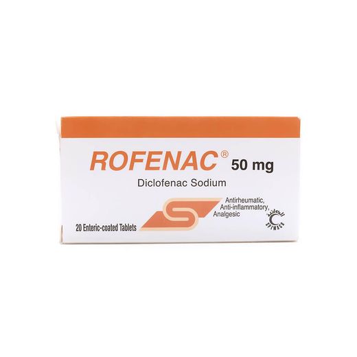 Rofenac 50 Mg Enteric Coated Tablets 20 Pieces