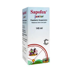 Sapofen Junior 100Mg Suspension, 145ml