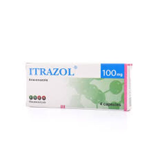 Itrazol 100mg Capsules, 4 Pieces