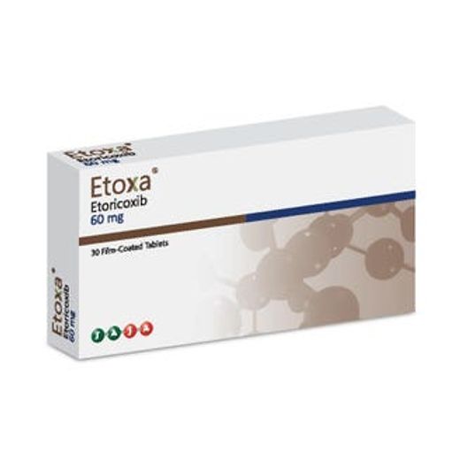 Etoxa 60Mg Tablets, 30 Tablets