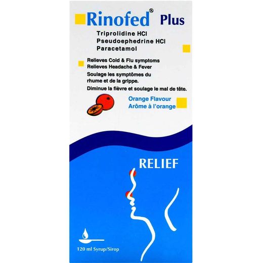 Rinofed Plus Syrup 120 ML