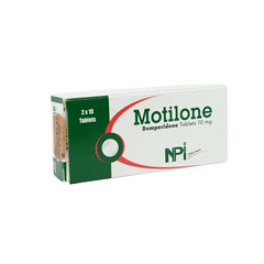 Motilone Demperidone Tablets (10mg), 2x10 Tablets