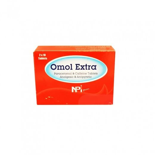 Omol Extra Tablets, 20 Pieces