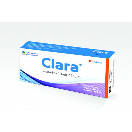 Clara Loratadine 10Mg Tablets