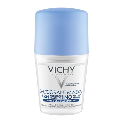 Vichy 48 Hours Mineral Aluminum Free Deodorant, 50ml