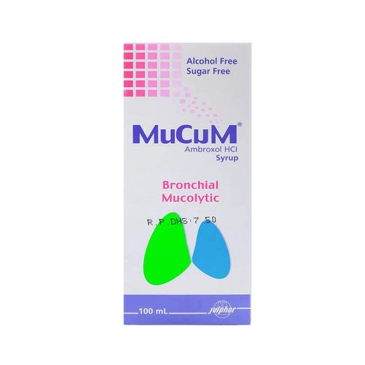 Mucum Syrup Sugar Free 100 ML