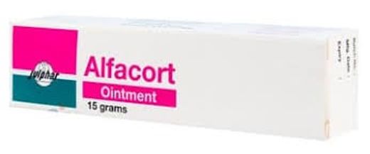 Alfacort Hydrocortisone 1% Ointment, 30g