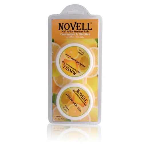 Novell Nail Plolish Remover Pads Lemon