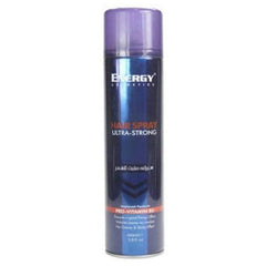 Energy Cosmetics Hair Spray Ultra Strong Pro - Vitamin B5, 400ml