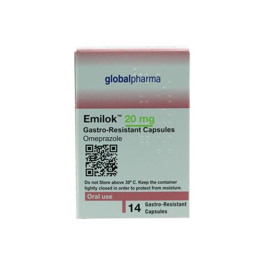 Emilok 40Mg Tablets, 14 Pieces