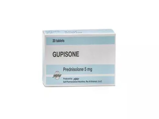 Gupisone 5mg Tablets, 40 Tablets