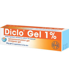 Diclo 10mg/g Diclofenac Sodium Analgesic Liposome-Emulsion Gel 50 gr