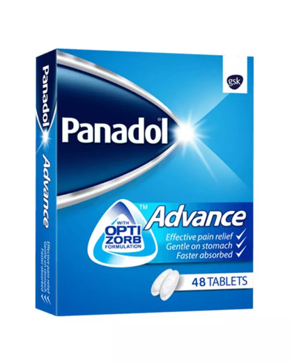 Panadol Advance 500mg Tablets, 48 Tablets