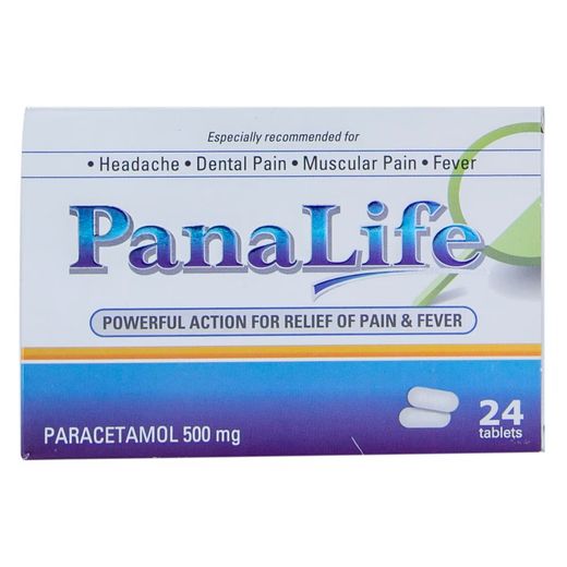 Panalife 500mg tab 24s