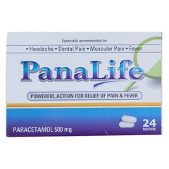 Panalife 500mg tab 24s