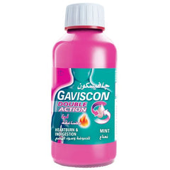 Gaviscon Double Action Mint Heartburn & Indigestion Liquid, 300ml