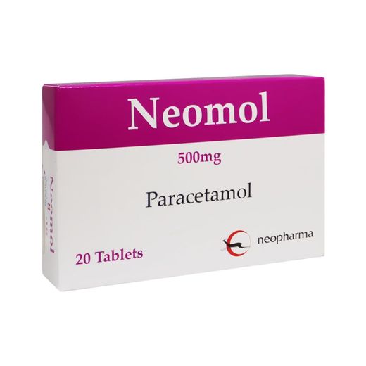 Neomol 500mg Paracetamol 20 tablets