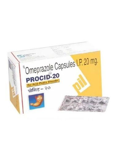 Microsynergy Procid Pantoprazole 20Mg Gastro Resistant Tablets, 28 Pieces