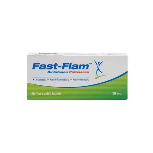 Fast Flam 500Mg Tablets, 20 Count