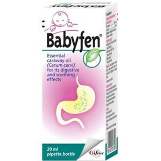 Babyfen Essential Caraway Oil Digestion Support Liquid Supplement For Kids 20Ml