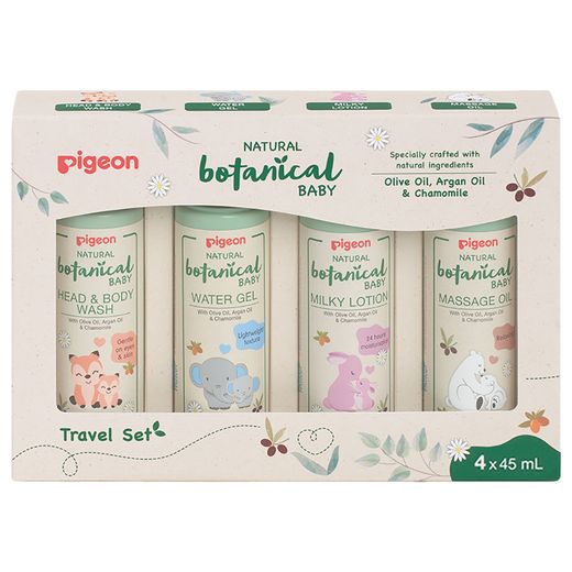 Pigeon Natural Botanical Baby Gift Set