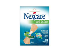 Nexcare Soft And Flex Bandage, 10 Pieces