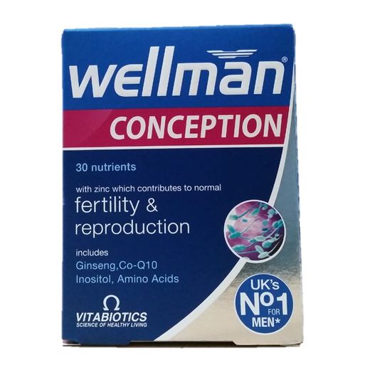 Vitabiotics Wellman Conception Tablets 30 Pieces