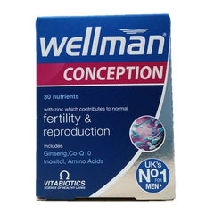 Vitabiotics Wellman Conception Tablets 30 Pieces