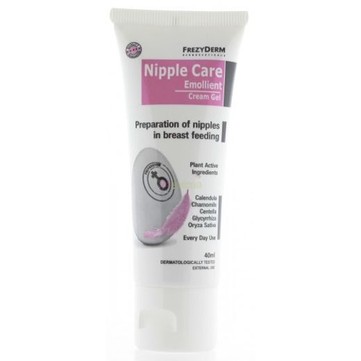 Frezyderm Nipple Care Emollient Cream Gel, 40ml