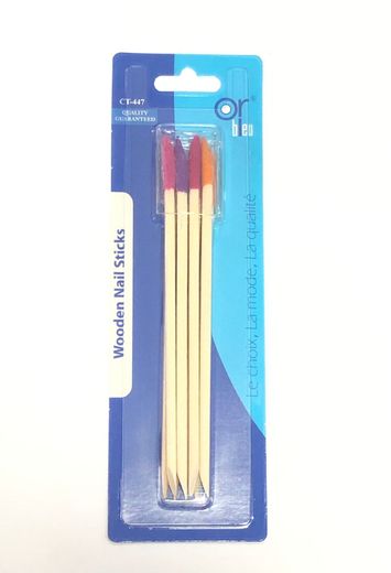 OR Bleu Wooden Nail files, 8 Pieces