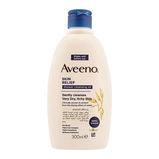 Aveeno Skin Relief Bodywash Shower Oil, 300ml