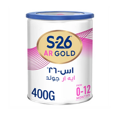 S-26 Ar Gold Premium Starter Infant Formula (0-12 Months), 400g